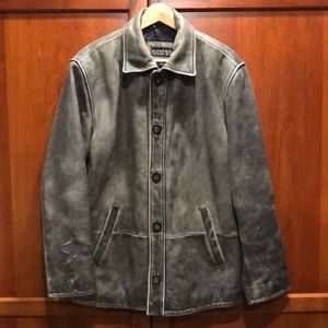 Guess Brand Leather Jacket